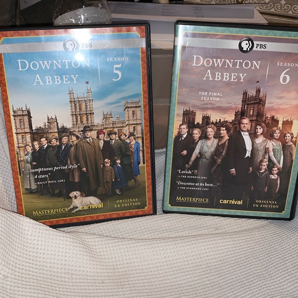 Downtown Abbey DVD Season 5 and 6